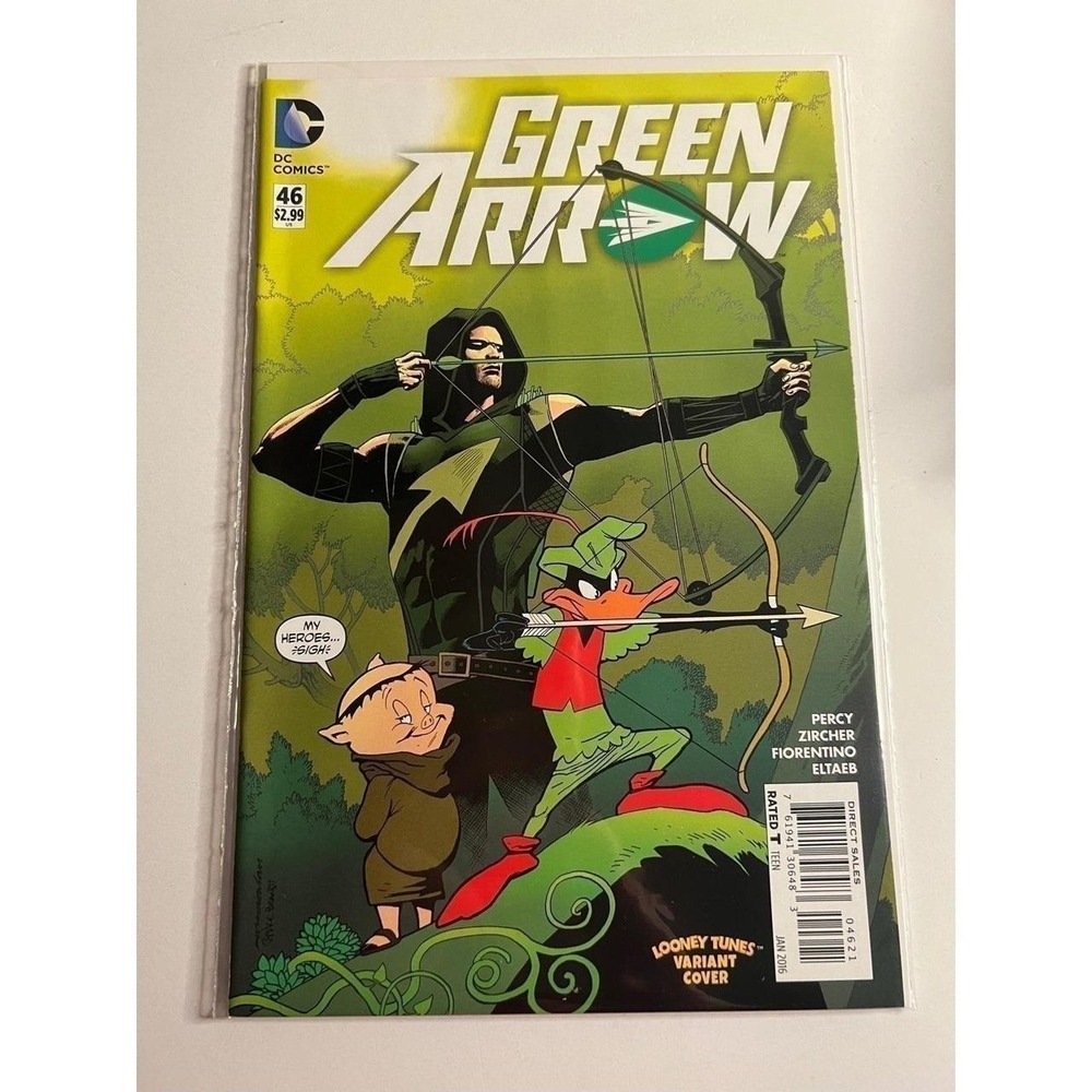 Green Arrow 46 Looney Tunes Cover